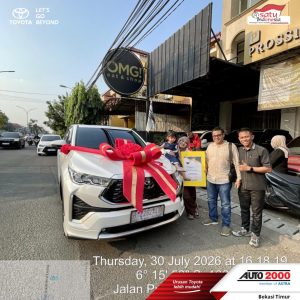 Serah Terima Toyota Innova Zenix