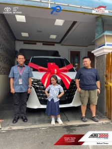 Serah Terima Toyota Alphard Hybrid