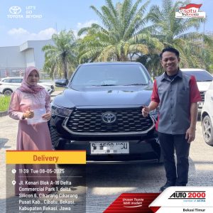 Serah Terima Toyota Innova Zenix