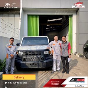 Serah Terima Toyota Rangga
