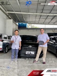 Serah Terima Toyota Avanza